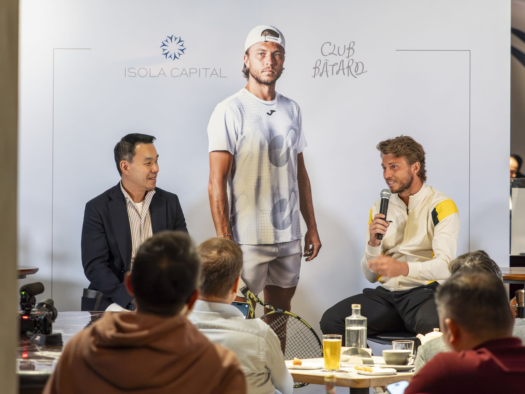 Fireside Chat with Alexandre Muller at Club Bâtard